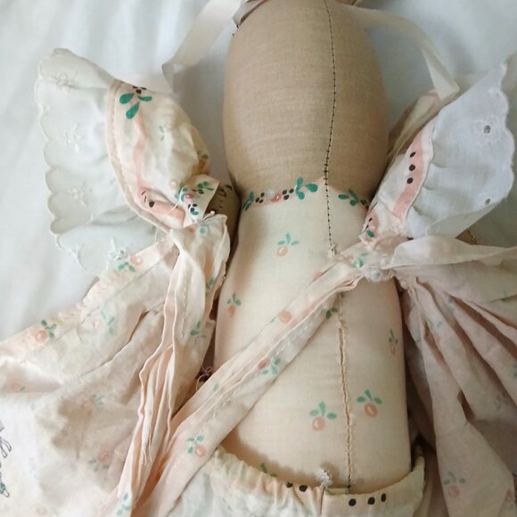 Vintage Rag Doll Bunny with Top and bottom pants - Picture 8 of 15